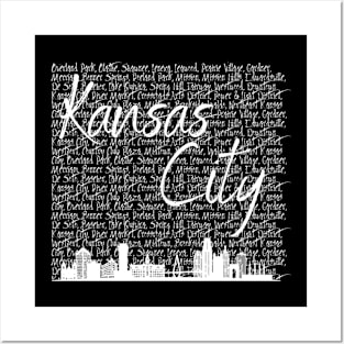 KC - Cities & Towns Posters and Art